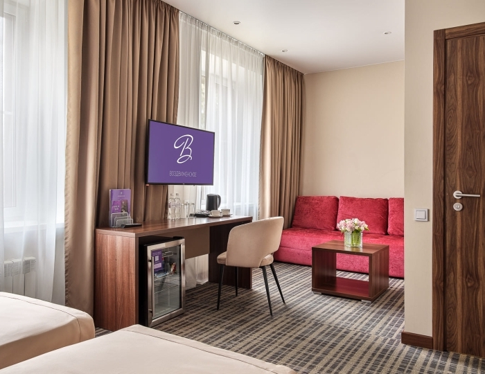 FAMILY DELUXE (ОТДЕЛЬНОСТОЯЩИЙ КОРПУС "ЛЕСНОЙ") - Парк-отель «Воздвиженское»