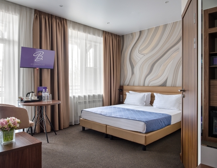 FAMILY DELUXE с балконом (ОТДЕЛЬНОСТОЯЩИЙ КОРПУС "ЛЕСНОЙ") - Парк-отель «Воздвиженское»