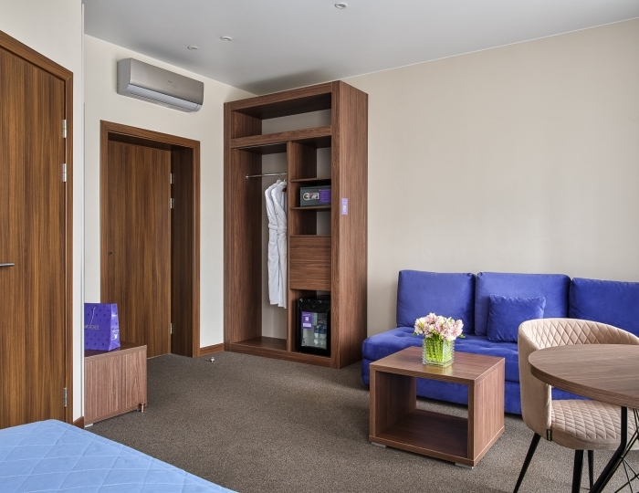 FAMILY DELUXE с балконом (ОТДЕЛЬНОСТОЯЩИЙ КОРПУС "ЛЕСНОЙ") - Парк-отель «Воздвиженское»