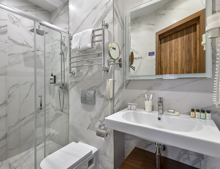 FAMILY DELUXE с балконом (ОТДЕЛЬНОСТОЯЩИЙ КОРПУС "ЛЕСНОЙ") - Парк-отель «Воздвиженское»